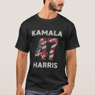 Kamala Harris Präsident 47 USA Amerika 2024 T-Shirt