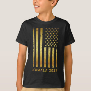 Kamala Harris Präsident Kampagne 2024 Retro Vintag T-Shirt