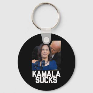 Kamala Harris Präsident Wahl 2024 Trump Hallow Schlüsselanhänger