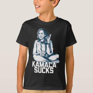 Kamala Harris Präsident Wahl Trump Halloween T-Shirt