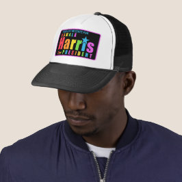 Kamala Harris Pride 2024 Merchandise Personalisier Truckerkappe