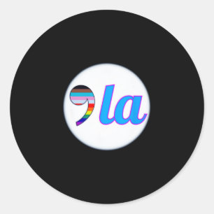 Kamala Harris Pride Runder Aufkleber