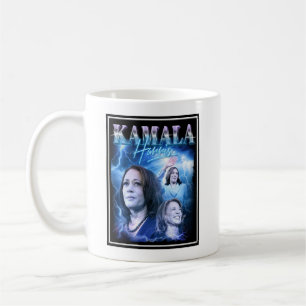 Kamala Harris Retro 90er Stil Kaffeetasse