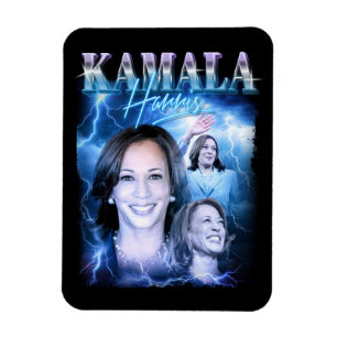 Kamala Harris Retro 90er Stil Magnet