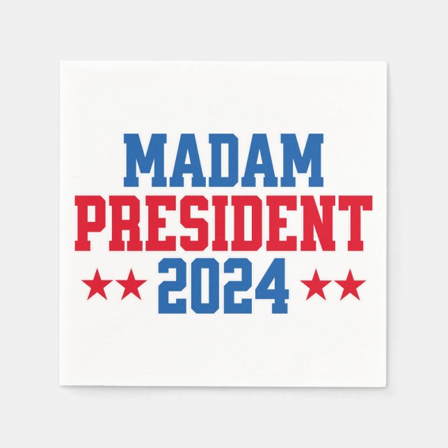 Kamala Harris Serviette (Vorderseite)