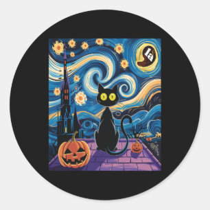 Kamala Harris Shirt Harris Waltz 2024 Cat Hallowee Runder Aufkleber