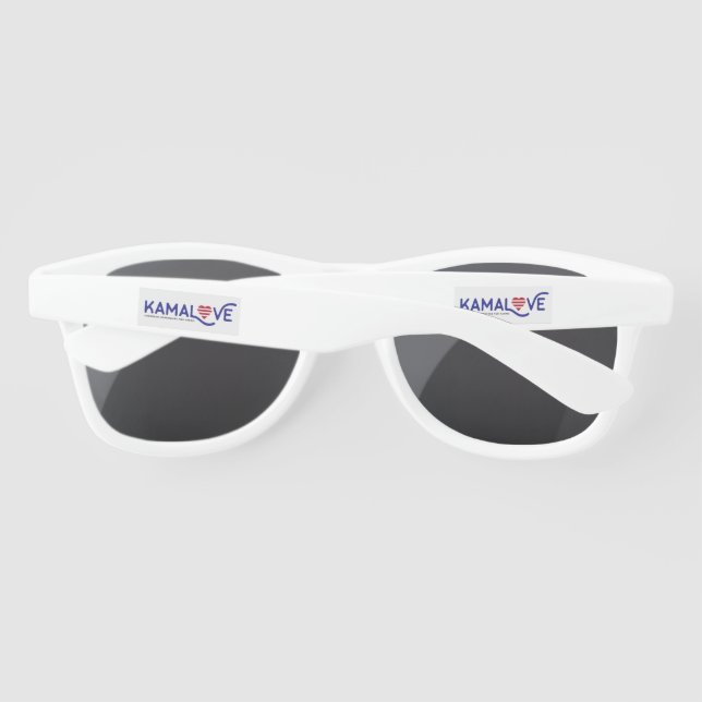 Kamala Harris Sonnenbrille "Kamalove" (Rückseite)