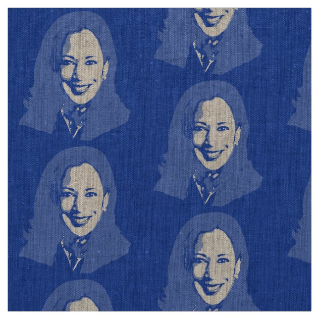KAMALA HARRIS STOFF (Muster)