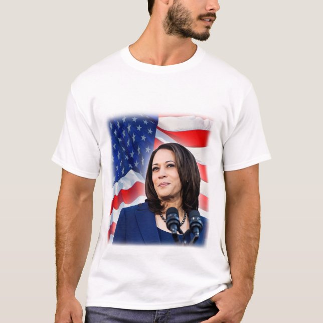 Kamala Harris T-Shirt (Vorderseite)