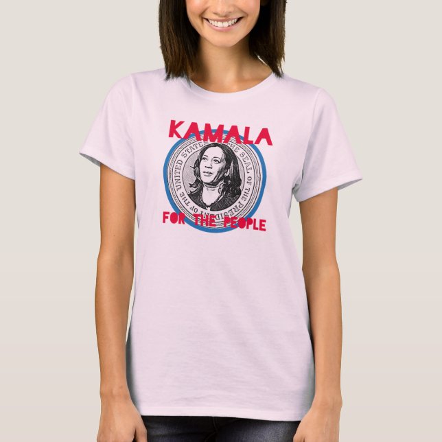 Kamala Harris T-Shirt (Vorderseite)