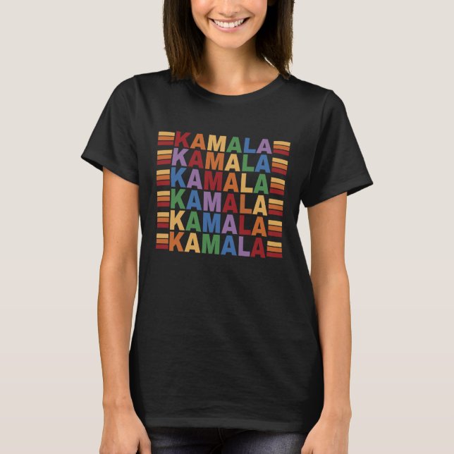 Kamala Harris. T-Shirt (Vorderseite)