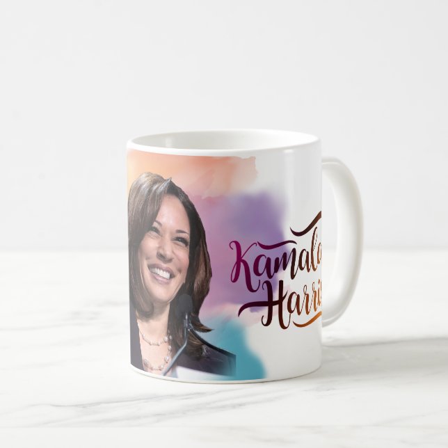 Kamala Harris Tasse (VorderseiteRechts)