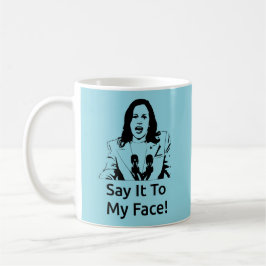 Kamala Harris Tasse - Blau