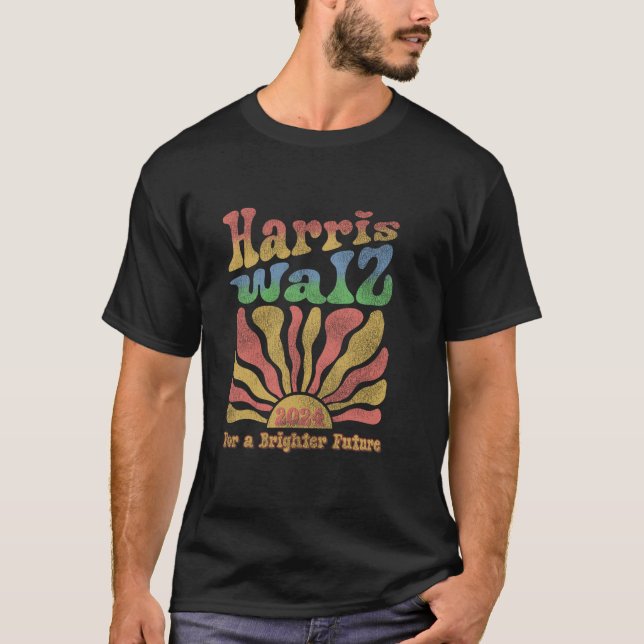 Kamala Harris Tim Waltz Harris Waltz Wahl 2024 T-Shirt (Vorderseite)