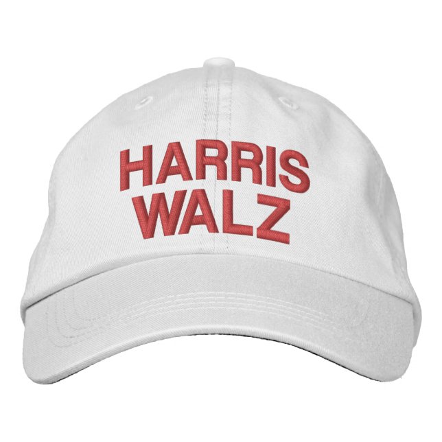 Kamala Harris Tim Walz 2024 Bestickte Baseballkappe (Vorderseite)
