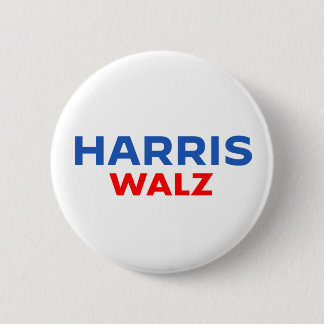 KAMALA HARRIS TIM WALZ 2024 BUTTON