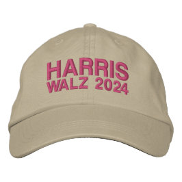 Kamala Harris Tim Walz 2024 HAT Bestickte Baseballkappe