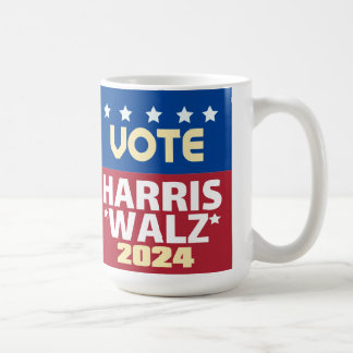 Kamala Harris Tim Walz 2024 Kaffeetasse