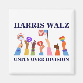 Kamala Harris Tim Walz Einheit Magnet