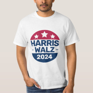 Kamala Harris Tim Walz Kampagne 2024 Präsident T-Shirt