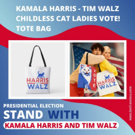 Kamala Harris Tim Walz Kinderlose Katze Frauen wäh