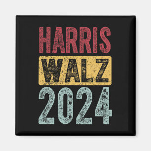 Kamala Harris Tim Walz Waltz Harris Walz 202 Magnet