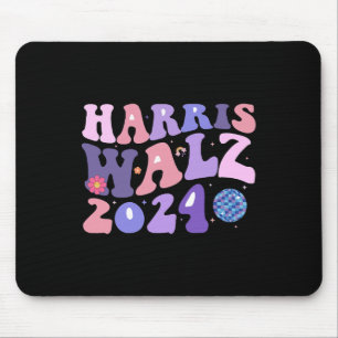 Kamala Harris Tim Walz Waltz Harris Walz 202 Mousepad