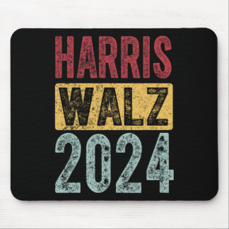 Kamala Harris Tim Walz Waltz Harris Walz 202 Mousepad