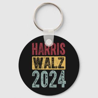 Kamala Harris Tim Walz Waltz Harris Walz 202 Schlüsselanhänger