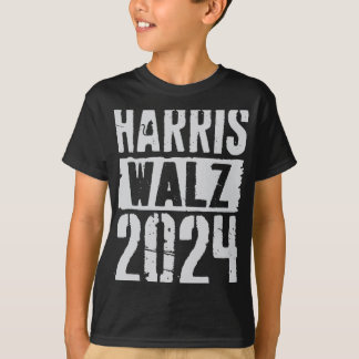 Kamala Harris Tim Walz Waltz Harris Walz 202 T-Shirt