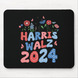 Kamala Harris Tim Walz Waltz Mousepad