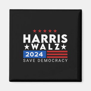 Kamala Harris Tim Walzheimer V.p Vizepräsident 47 Magnet