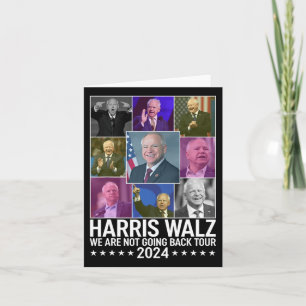 Kamala Harris Tim Wheimer Wir kommen nicht zurück Karte