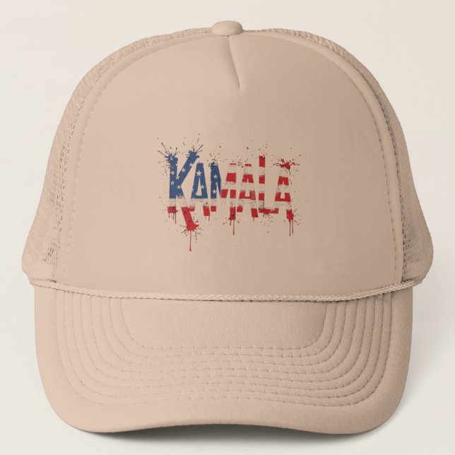 KAMALA HARRIS TRUCKERKAPPE (Vorderseite)