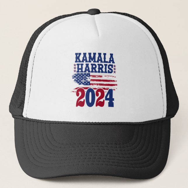 Kamala Harris Truckerkappe (Vorderseite)