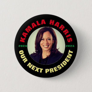Kamala Harris Unser nächster Präsident Button