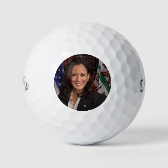 Kamala Harris US-Vizepräsident, Biden 2024 Golfball (Vorderseite)
