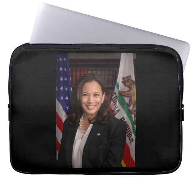 Kamala Harris US-Vizepräsident, Biden 2024 Laptopschutzhülle (Vorderseite)