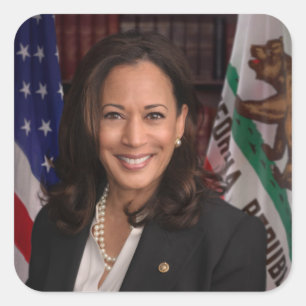 Kamala Harris US-Vizepräsident, Biden 2024 Quadratischer Aufkleber