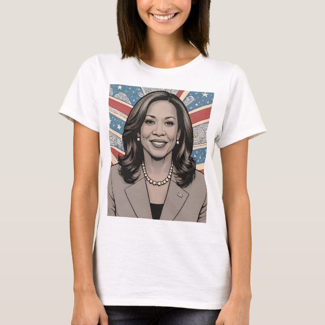 kamala harris usa Präsident 2024 T-Shirt (Vorderseite)