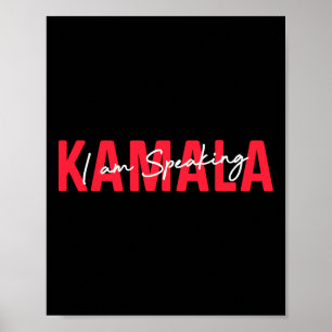 Kamala Harris Vizepräsidentin Abstimmung Poster