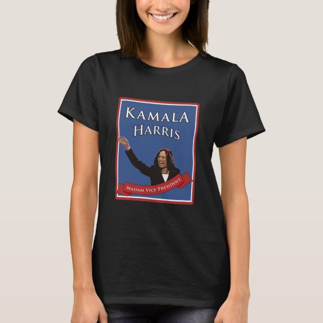 Kamala Harris Vizepräsidentin" T-Shirt (Vorderseite)