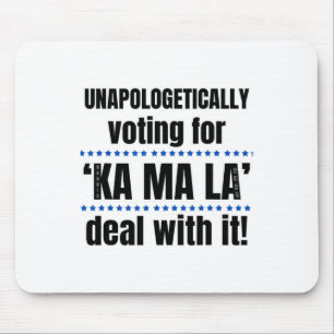 Kamala Harris Vote Harris Waltz 2024 Kamala für it Mousepad