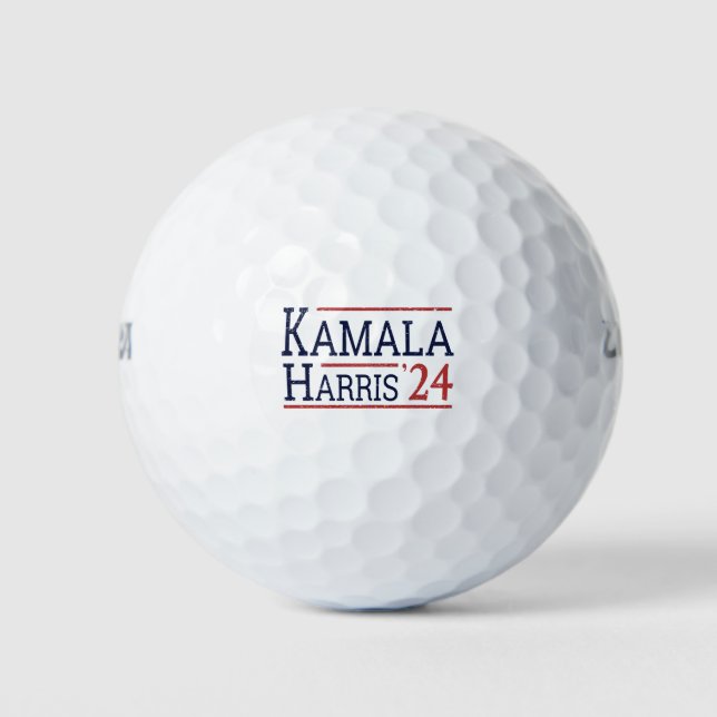 Kamala Harris Wahl 2024 I Golfball (Vorderseite)