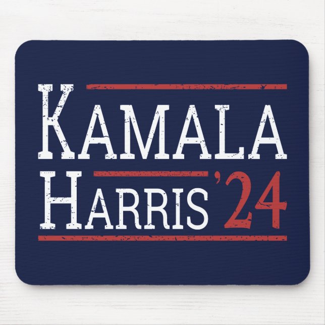 Kamala Harris Wahl 2024 I Mousepad (Vorne)