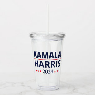 Kamala Harris Wahl 2024 III Acryltrinkbecher