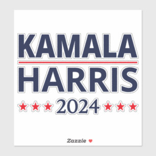 Kamala Harris Wahl 2024 III Aufkleber
