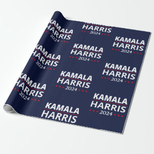 Kamala Harris Wahl 2024 III Geschenkpapier