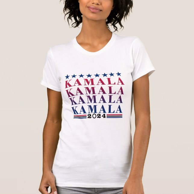 Kamala Harris Wahlkampagne 2024 T-Shirt (Vorderseite)