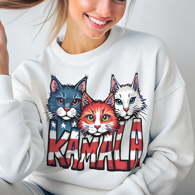 Kamala Harris Wahlplattform 2024 Sweatshirt (Von Creator hochgeladen)